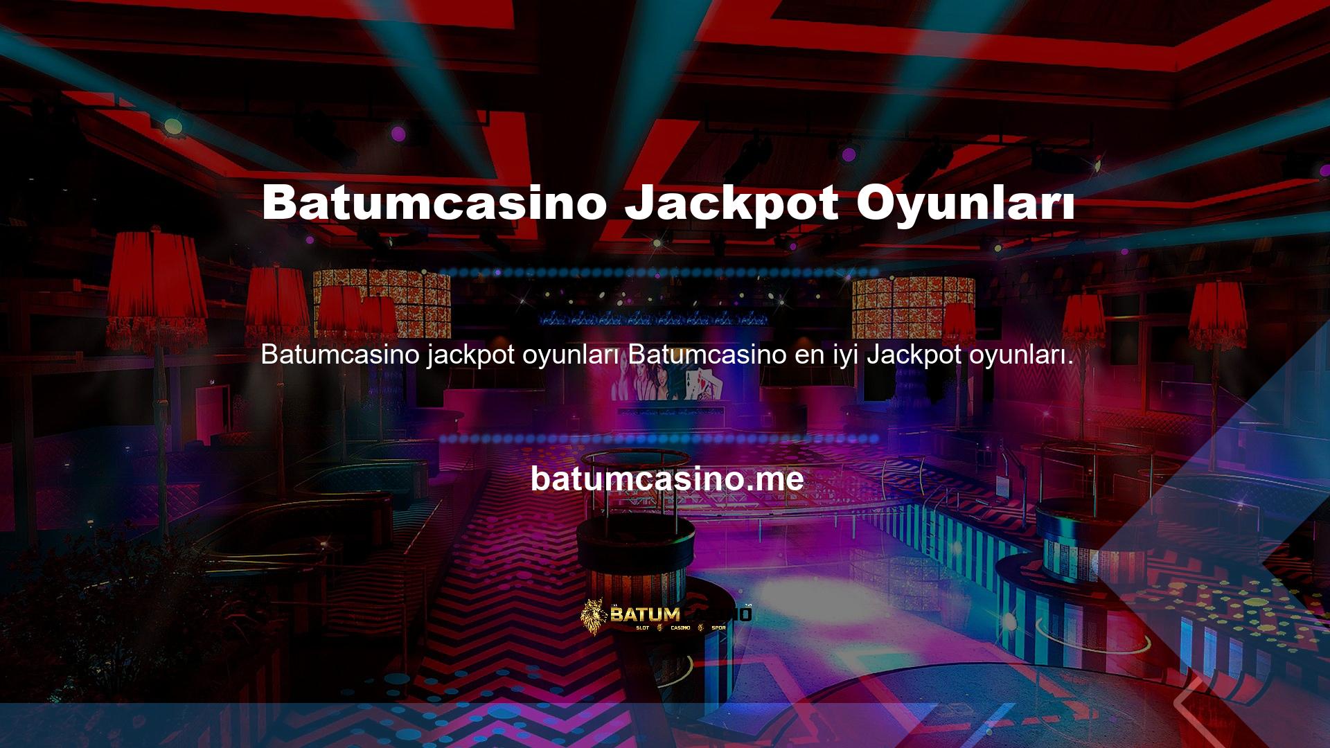 Batumcasino casino, oyuncular arasında genellikle iyi bilinen kademeli ikramiye ile çok sayıda yuva içerir